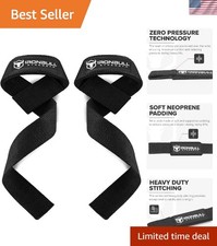 Durable Weightlifting Wrist Straps for Enhanced Grip   1 Pair, 24" Length