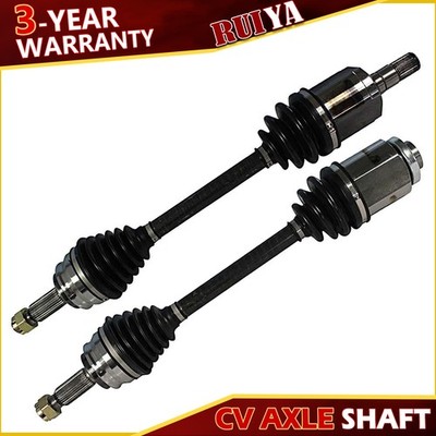 Front Pair CV Axle Shaft for 2014-2017 Jeep Patriot, Jeep Compass 2.4L Auto FWD