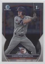 2023 Bowman Draft Chrome Christian Knapczyk #BDC-180 11s9
