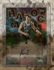 2025-26 Topps Kon Knueppel Rookie AUTO - Havoc Marks  /99 RC - CHASER SEE BELOW