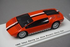 1:43 SPARK SKB43009 Kidbox Bizzarrini Manta Tokyo Racing Car Show 1969 Red