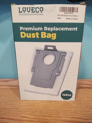  New LOVECO 14-Pack Premium Dust Bags for Roborock Q Series Vacuum Cleaners