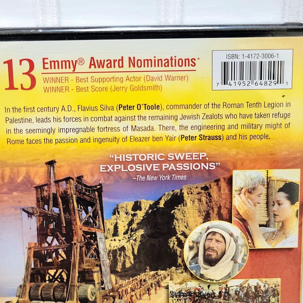 Masada - Miniseries (DVD, 2007, 2-Disc Set) for sale online