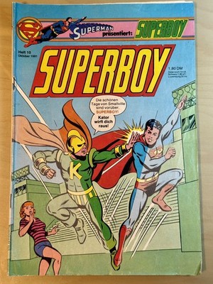 Superman präsentiert Superboy Heft 10 / 1981 ohne Sammelecke Zustand gut