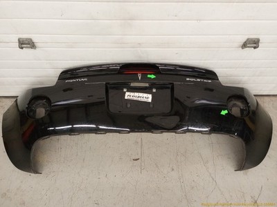 Pontiac Solstice Rear Bumper Cover Black Fits 2006 2007 2008 2009 2010 06 07 08