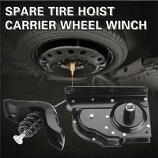 Spare Tire Carrier Lift Wheel Hoist Winch For 97-04 Ford F150 F250 Pickup Truck