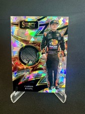 Panini Select Sparks Prizm Carson Kvapil NASCAR Memorabilia Race Used 2025