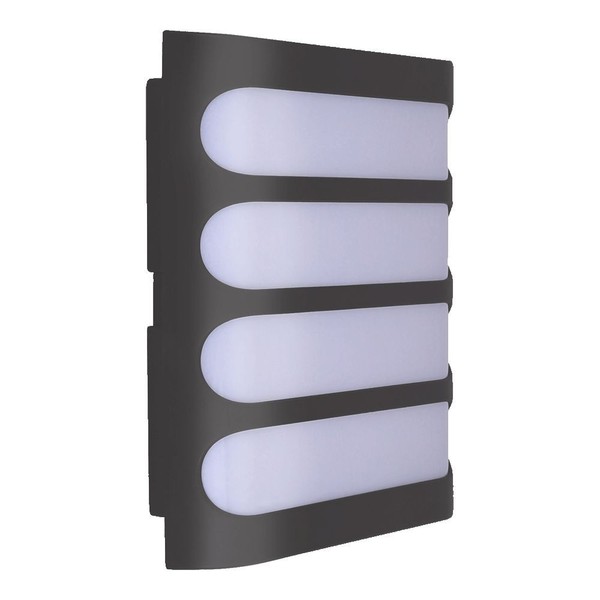 Weiß Dunkelgrau Moderne Wandleuchte Leuchter AußEnlampe Garten 4000K 1800Lm-image