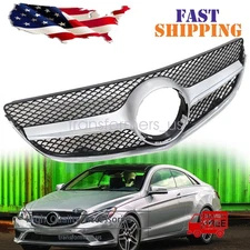Grille Grill For Mercedes Benz E Class E550 E400 E350 2014-2017 20788031839982
