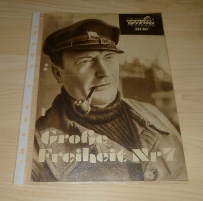 Progress Filmprogramm 134 / 60 - Große Freiheit Nr 7 - Programmheft 1960 60er