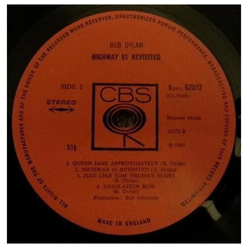 Bob Dylan - Highway 61 Revisited (VINYL) - Image 4 of 4