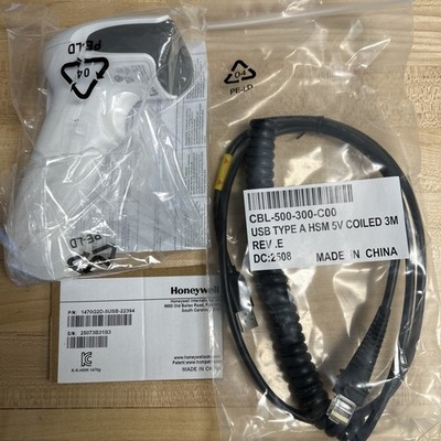 Honeywell 1470G2D Wired Barcode Scanner Ivory