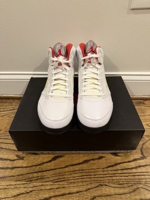 Size 10.5 - Jordan 5 Retro Mid Fire Red for sale online | eBay UK