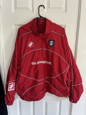 Supreme Reflective Piping Pullover 'Red' 