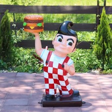 Bobs Burgers Big Statue of Boy with old-Hambu...
