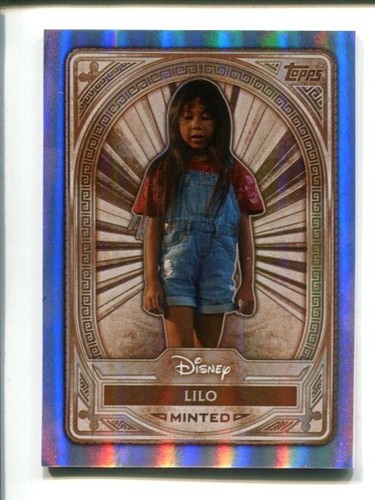 Lilo [Black Foil] #1 2025 Topps Disney Mint card