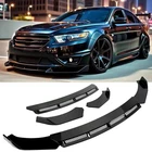For Ford Taurus SHO SEL Glossy Front Bumper Lip Spoiler Splitter Lower Body Kit