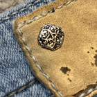 Silver Jeans CUT-OFFS Denim Shorts Womens 27 Low Rise Distressed Blue — photo 9