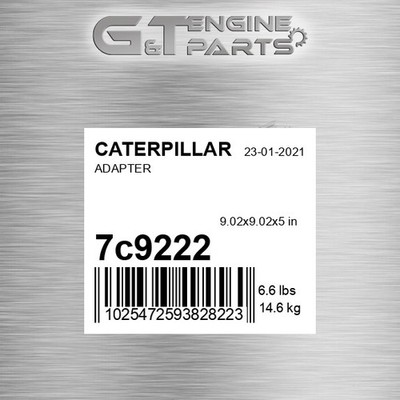 7C-9222 ADAPTER fits CATERPILLAR (NEW AFTERMARKET)