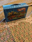 Vintage Mattel 1980 Hot Wheels 24 Car Collector's Case No. 8227 Blue w/ 2 Trays
