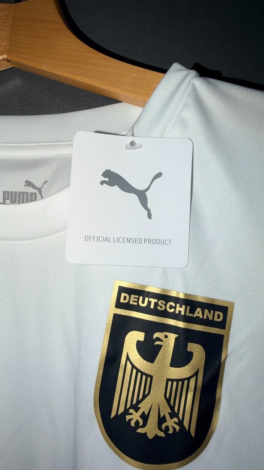 Puma Check24 DFB Deutschland Trikot weiß Gr. M neu | eBay.de