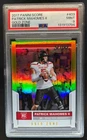 2017 Panini Score Patrick Mahomes II RC Gold Zone Rookie #37/50 PSA 9