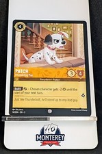 PATCH Intimidating Pup NM-MINT Disney Lorcana TCG non holo 14/204 EN3