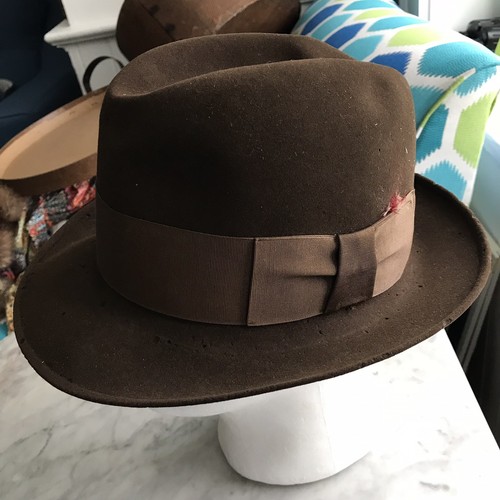 Vintage Resistol Beaver 15 Fedora In 