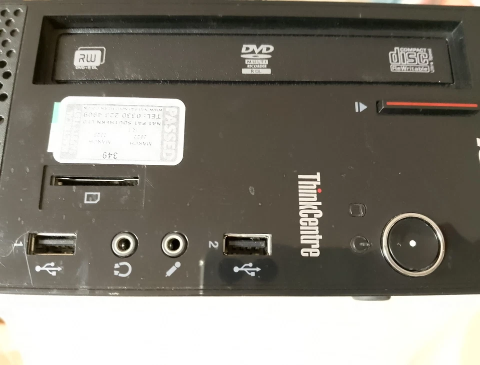 lenovo thinkcentre e73 Desktop PC 4GB ram 500gb HD+ 22" monitor+ quality keyb - Image 4 of 4