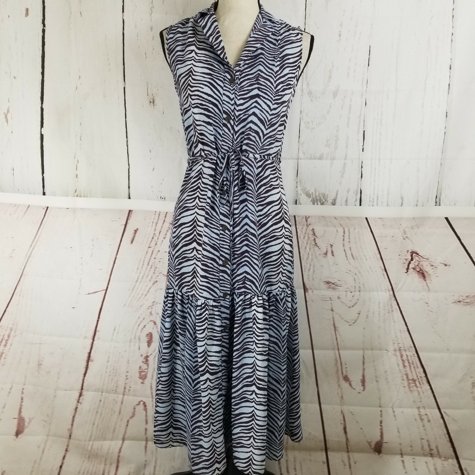 primark button dress