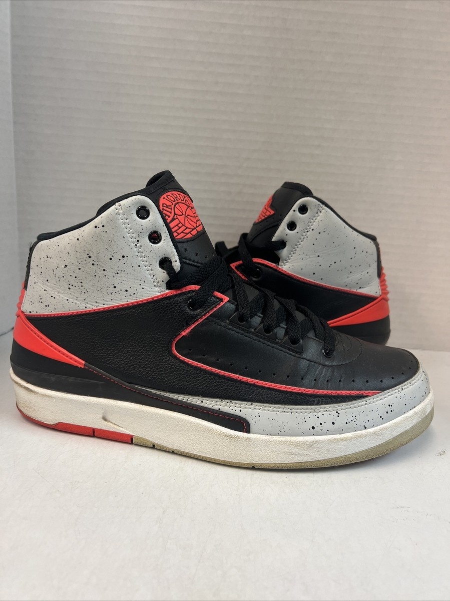 Jordan 2 Retro Infrared 2014 Sizs 9.5 Used 385475-023 | eBay