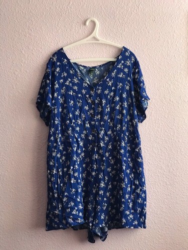 Target Wild Fable Electric Blue Floral 