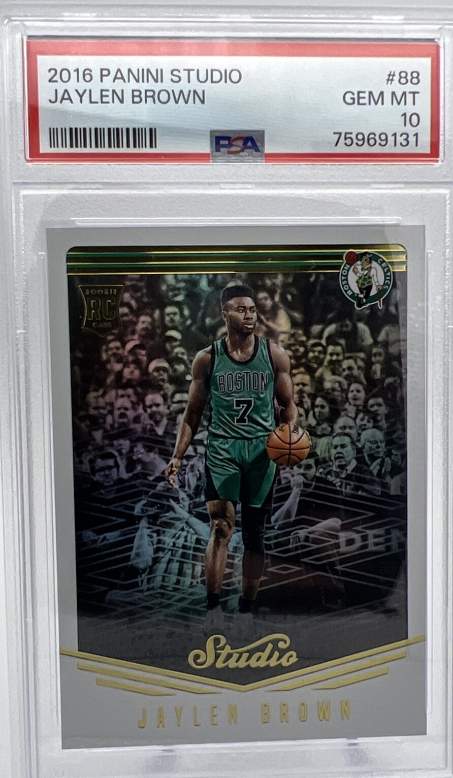 Jaylen Brown 2016 Studio #88 Base Price Guide - Sports Card Investor