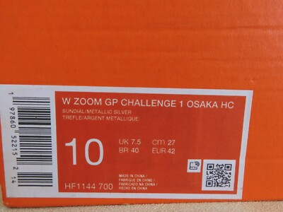 Nike Zoom Gp Challenge 1 Osaka Hc Sunflower Tennis Sundial Sz 10