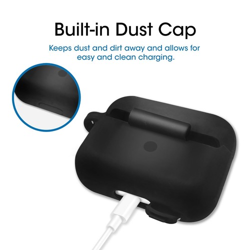 TechMatte Protective Silicone Case / Cover for Apple AirPods Pro Holder (2019) - Picture 5 of 5