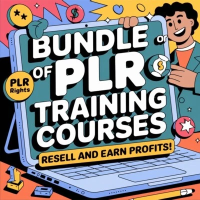 Bundle of PLR Training Courses - Resell and Earn Profits! - Image 1 of 4