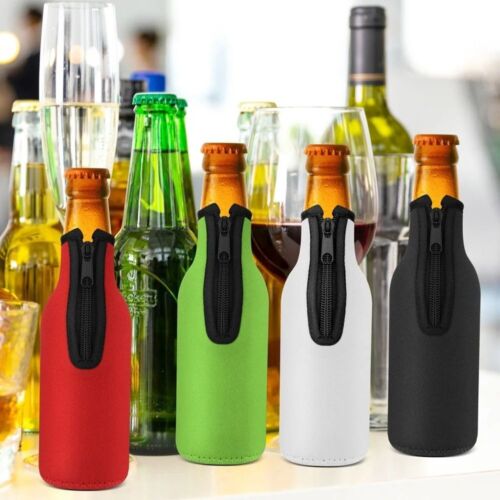 12 Oz 330 Ml Water Bottle Bag Insulation Cup Sleeve Beer Bottle Coolers  Party - Photo 1 sur 17