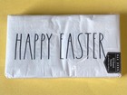 Rae Dunn HAPPY EASTER Holiday Paper Guests Towels Long Napkins 32 Ct 3 Ply 🐰