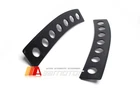 Carbon Fibre Rear Window Vents Trim Visor Set fits Mitsubishi Evolution X EVO 10