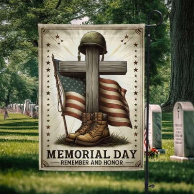 Memorial Day Flag Remember And Honor Flag Graden Flag