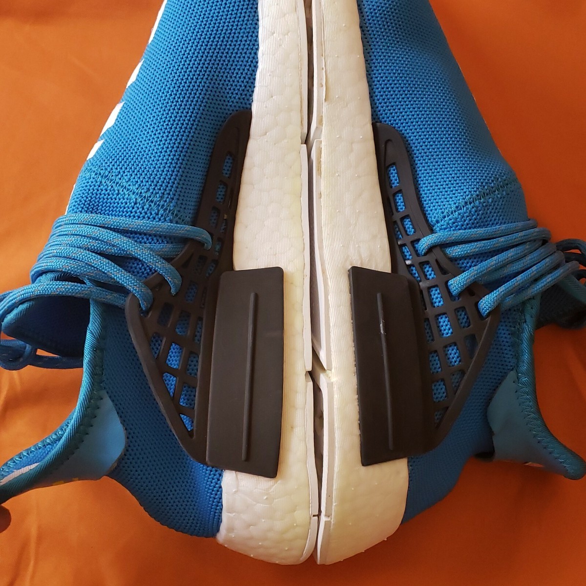adidas gazelle silver green womens Adidas x Pharrell Williams Men's HU NMD Grey / Blue Low Top Sneakers main image 0