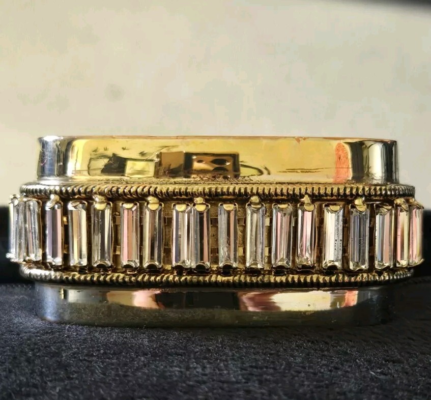 Erickson Beamon Rocks Squared Bangle Bracelet Set - image 1