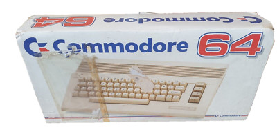Commodore 64C scatola vintage