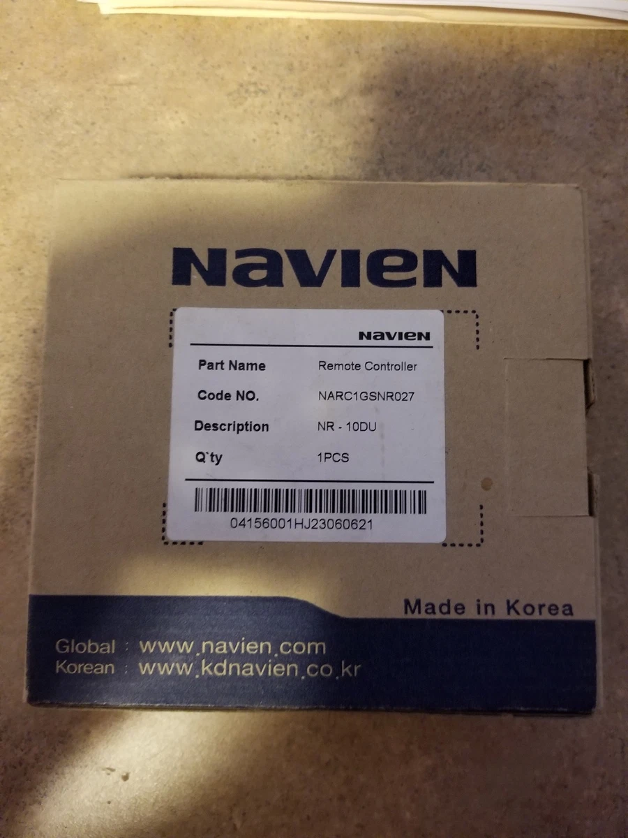 BRAND NEW NAVIEN HOT WATER HEATER REMOTE CONTROL | eBay