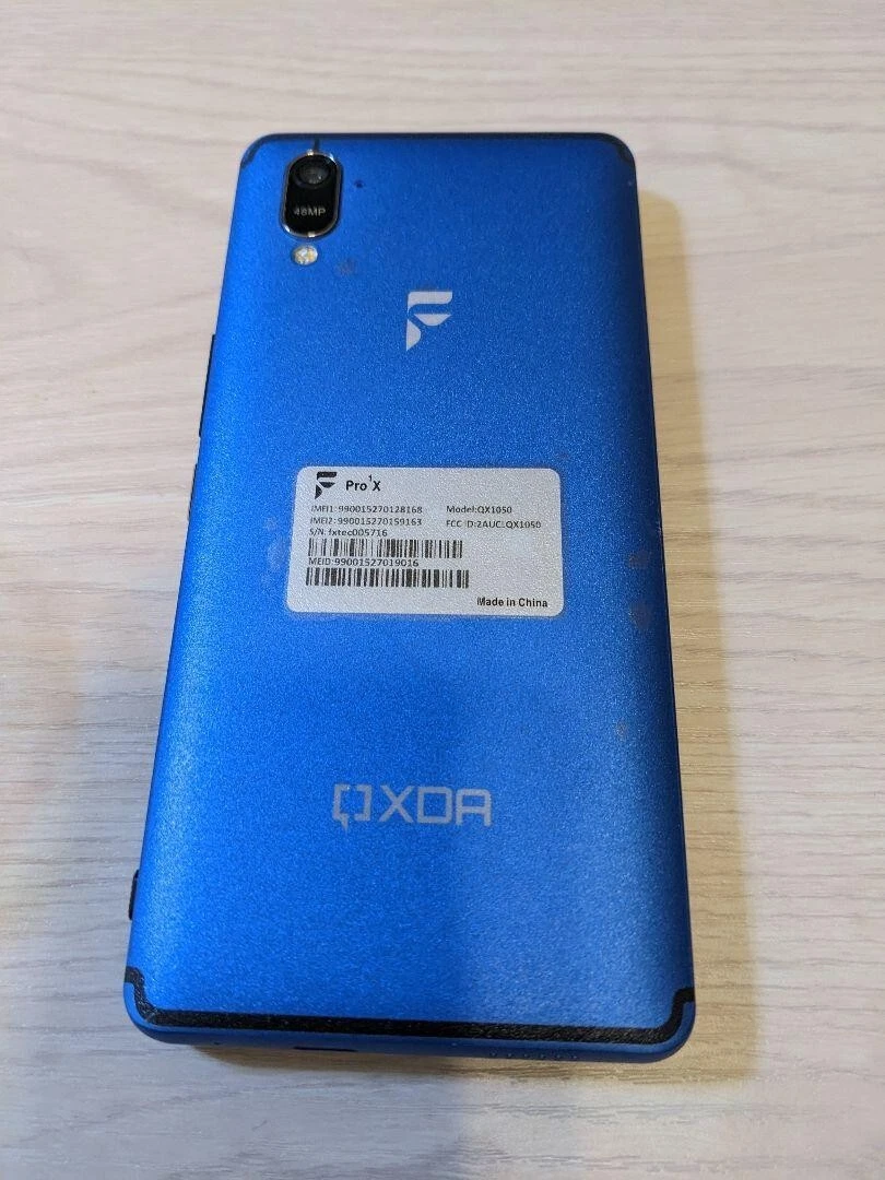 f(x)tec Pro1X QX1050 Blue 8GB/256GBほぼ未使用 【公式通販】