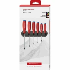 PB Swiss PB 8440.CBB SwissGrip Screwdriver Set, TORX, 6 pcs w/ Wall Mount