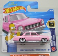 Hot Wheels 1:64, 108/250, The Simpsons Family Car, Pink, Screen Time, 2026, Mib