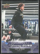 2023-24 UD Series 2 Cole McWard C229 Young Guns Canvas RC