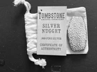 5 oz Tombstone Silver Nugget Bullion Bar .999 Fine Silver ( FREE SHIPPING)