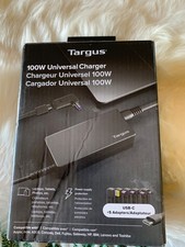 Targus 100W Universal Charger for Most USB-C Laptops - Black, 092636369262